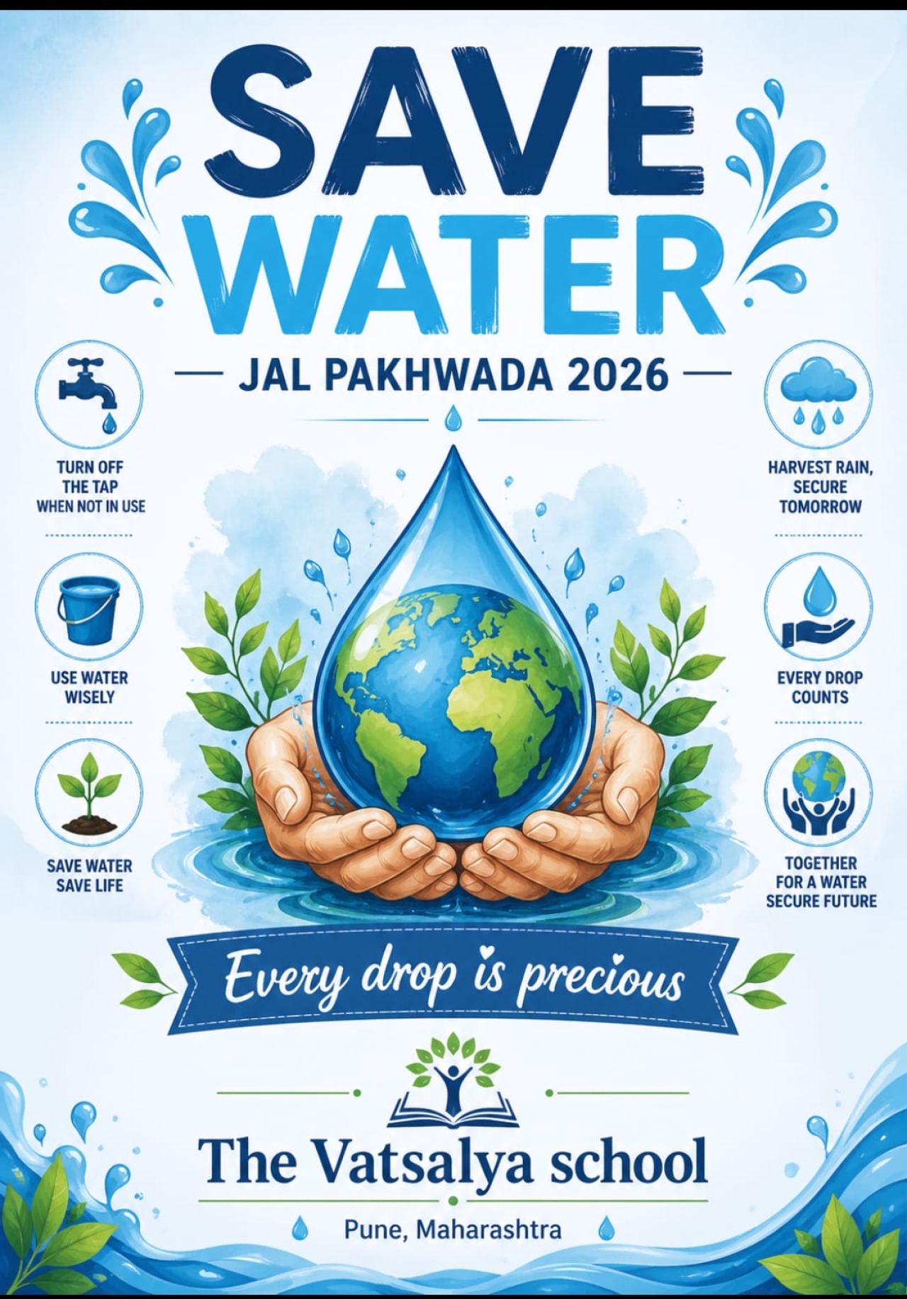 Save Water - JAL PAKHWADA 2026